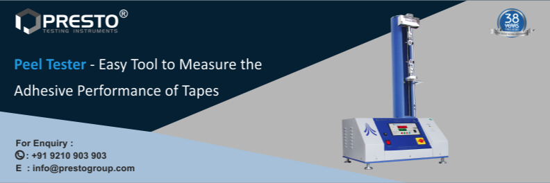 Peel Tester-Easy Tool to Measure the Adhesive Performance Of Tapes